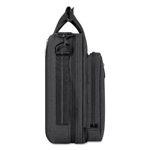 Urban Hybrid Briefcase for Laptop up to 15.6 Inch - 17 x 12 x 7 Inch Slim Business Bag in Charcoal | Perfect for Work, Travel & Commuting