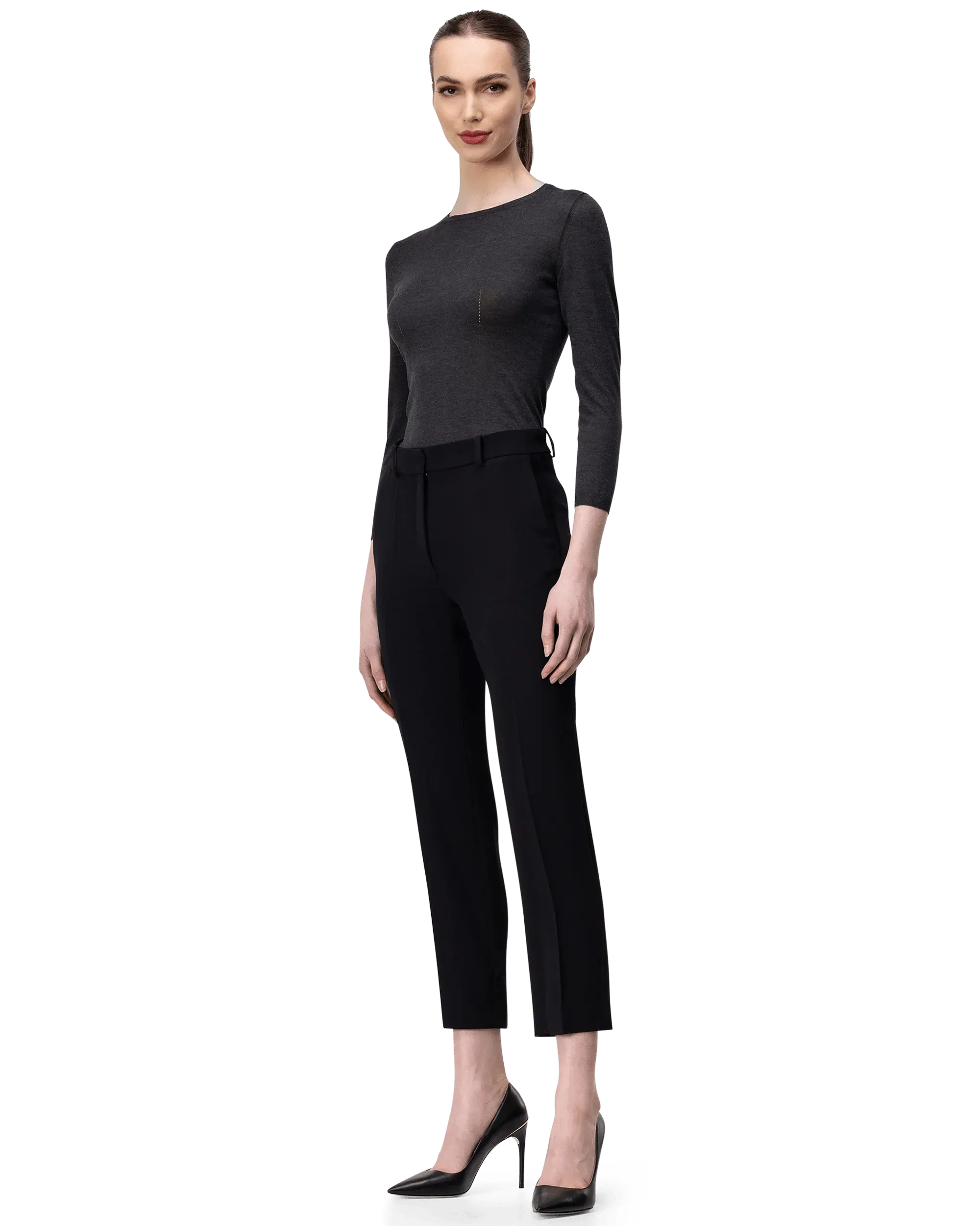 Stylish Cady Tape Pants 3177 - Comfortable & Trendy Women's Trousers for Work, Casual & Office Wear