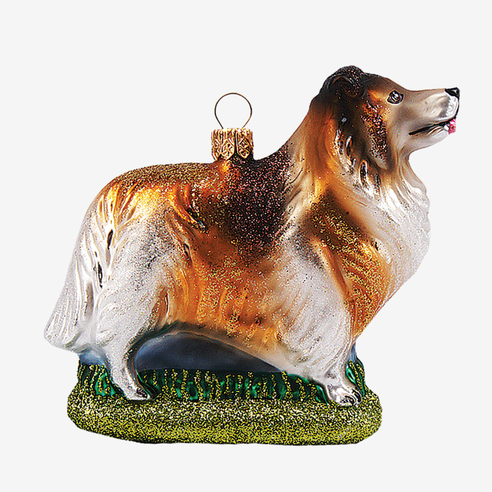 Handmade Collie Dog Figurine - Realistic Resin Collie Statue for Home Decor, Gift for Dog Lovers | Perfect for Shelf Display, Living Room, Office Desk & Pet Memorial