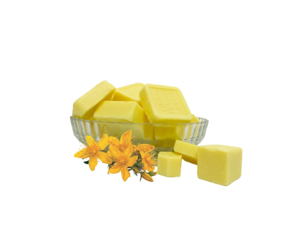 Ksma Pack of 2 Natural Organic White Candle Wax 400g & Yellow Beeswax 400g (800g Total) - Triple Filtered for Premium Candle Making, DIY Projects, Lip Balms, Lotions & Cosmetics | Perfect for Home Crafting, Spa Treatments & Gift Making