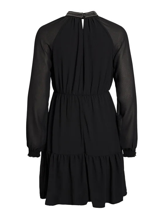 Liani Halterneck Dress for Women - Elegant Black Summer Dress with Adjustable Straps | Perfect for Beach Vacations, Date Nights, and Cocktail Parties
