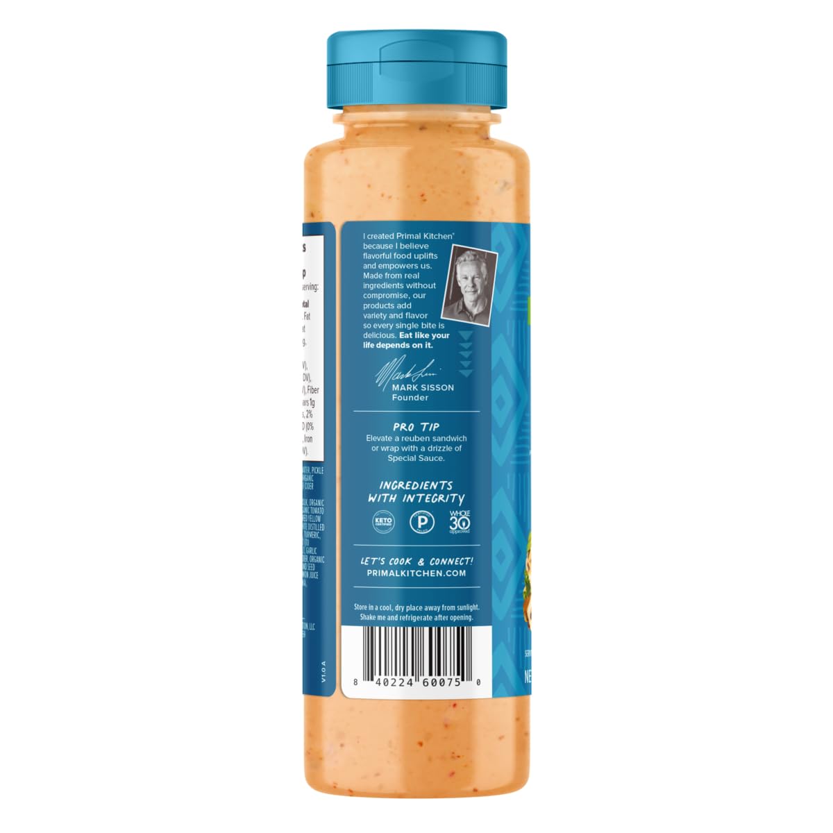 Primal Kitchen Organic Ketchup & Special Burger Sauce - 10 oz | Gluten-Free, Paleo-Friendly Condiment for Burgers, Hot Dogs & Grilling