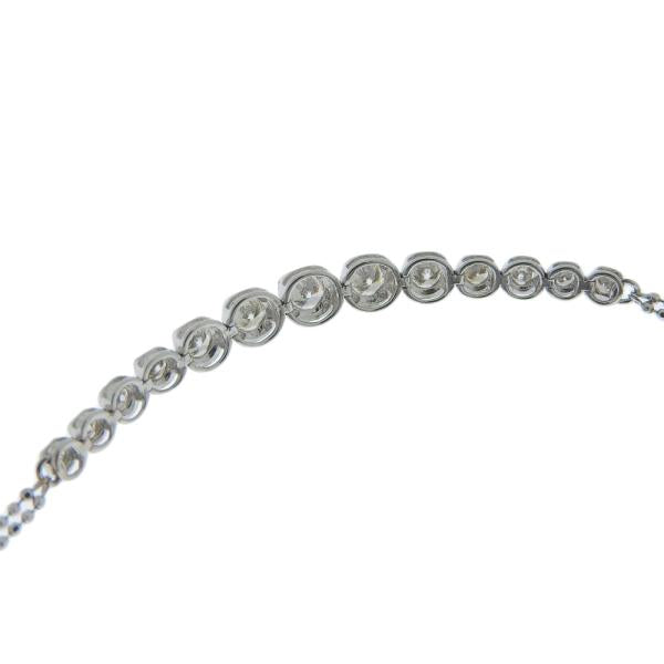 18K Diamond Row Bracelet - Luxury Gold Tennis Bracelet with Sparkling Diamonds - Perfect for Weddings, Anniversaries & Special Occasions