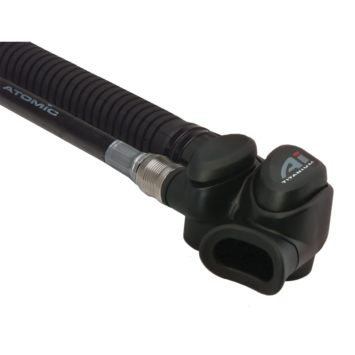 Atomic Aquatics AI Atomic Inflator Titanium Black - Professional Scuba Diving Gear for Underwater Adventures | Perfect for Dive Trips & Water Sports
