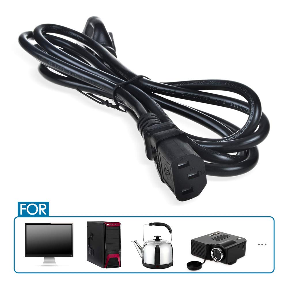 PK Power 6FT UL Certified AC Power Cord for RPM45 2400W 4-Channel Audio Mixer - Perfect for DJ Equipment, Live Sound Systems & Professional Studio Setups
