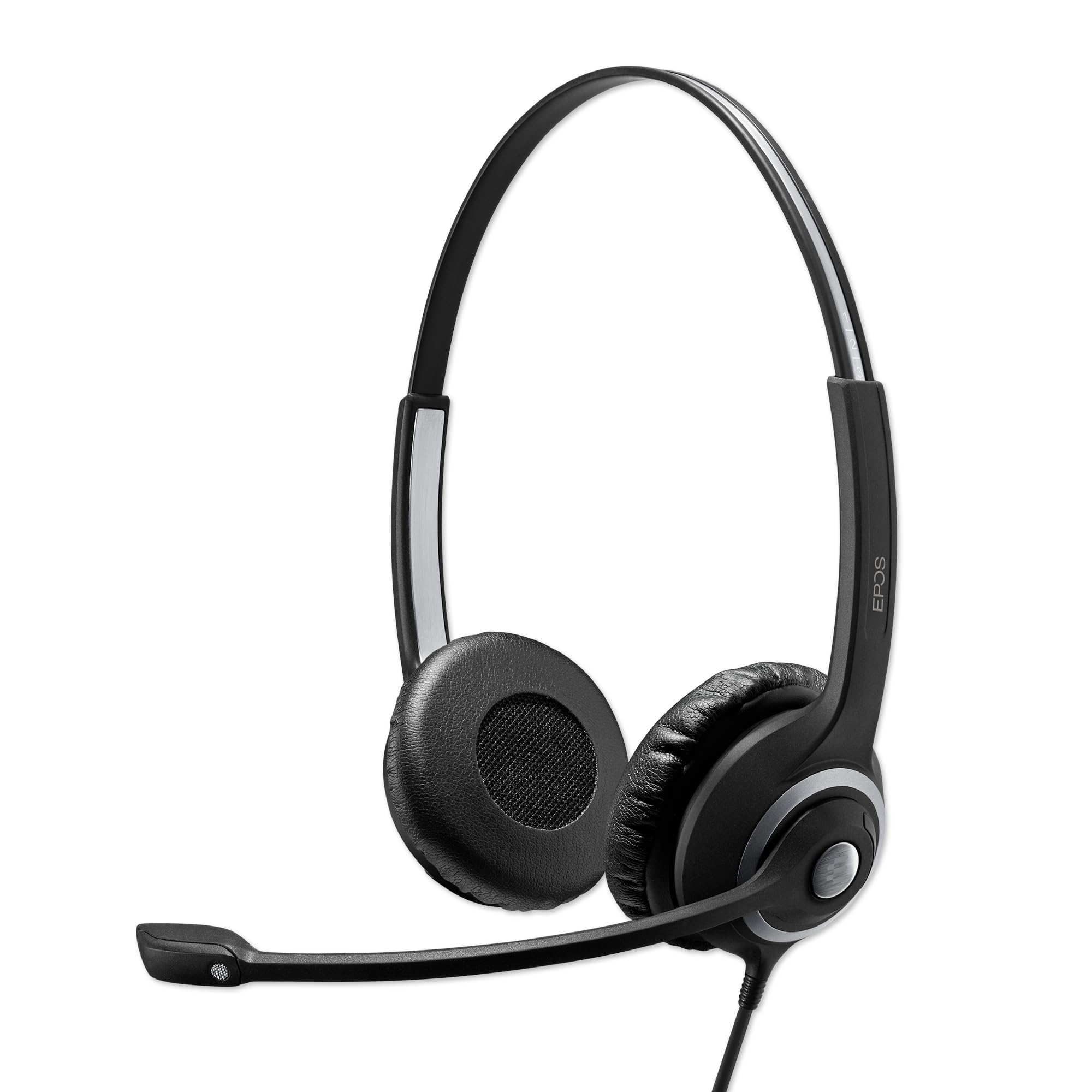 EPOS I SENNHEISER IMPACT SC 260 USB MS II On-Ear Wired Headset - Black | Noise-Cancelling Office Headphones for Conference Calls, Gaming & Remote Work