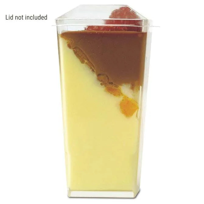 Comatec Geometric Glass Dish - Clear 3.3 oz Small Serving Bowl for Desserts, Snacks, Nuts | Perfect for Parties, Home Decor & Gift Giving