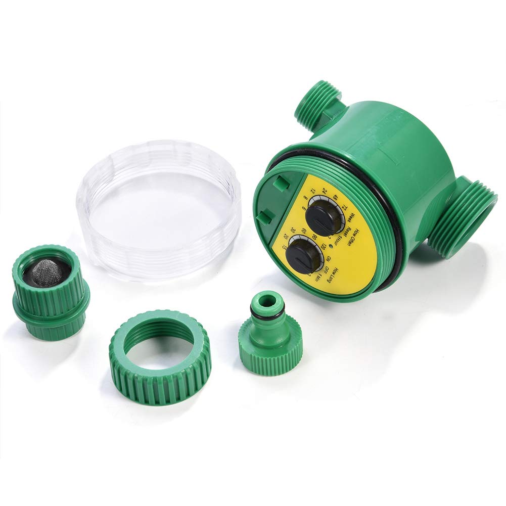 Raguso Smart Garden Irrigation Controller - Automatic Water Timer with Adjustable Knob for Roof, Balcony, Villa & Outdoor Gardens | Perfect for Drip Irrigation Systems & Plant Watering