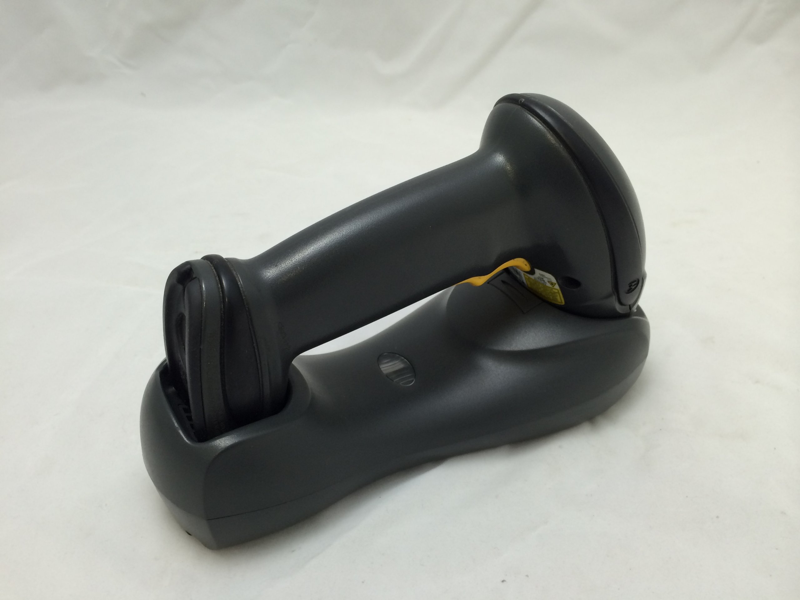 Symbol LS4278 Wireless Barcode Scanner - Bluetooth Enabled, USB Rechargeable with Charging Cradle & Cable - Ideal for Retail Stores, Warehouses, and Inventory Management (Dark Grey)