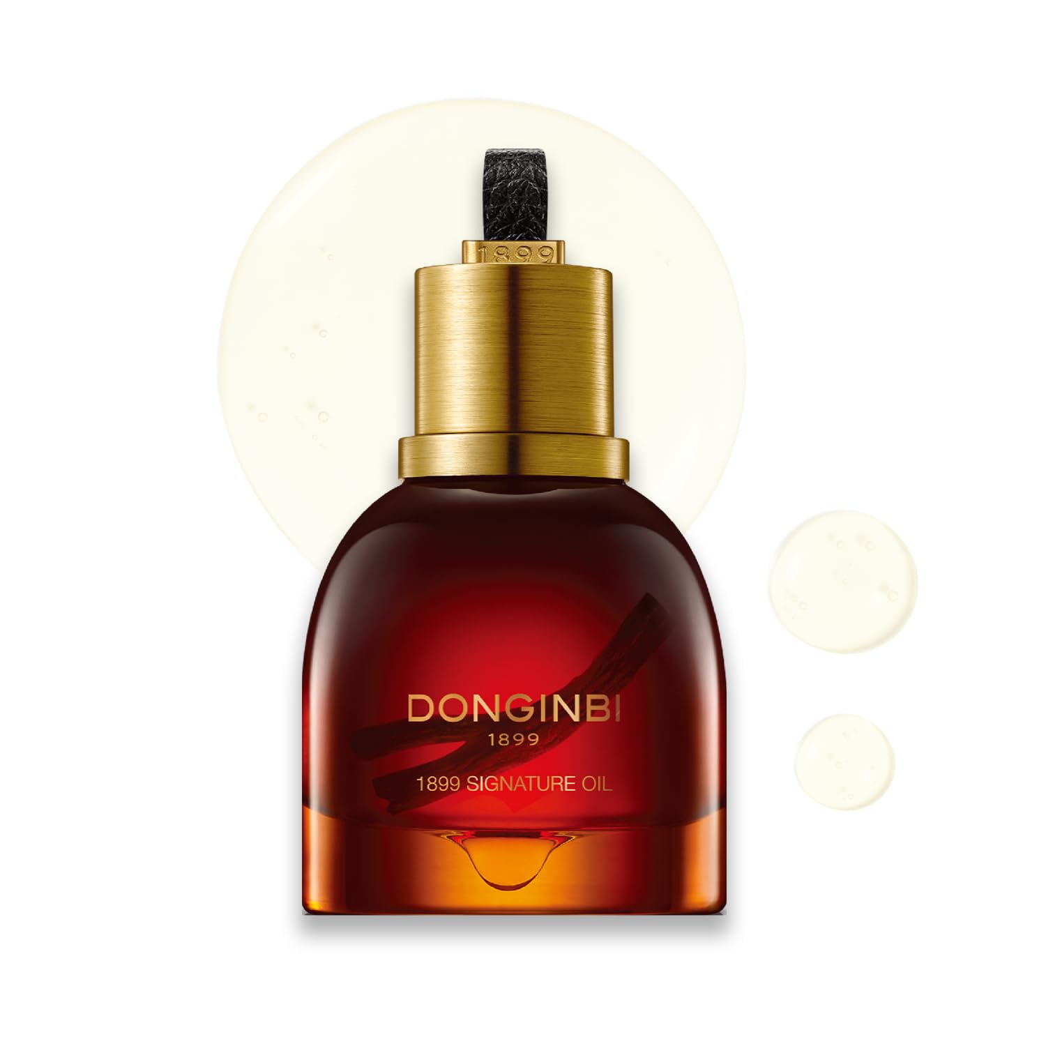Donginbi 1899 Signature Red Ginseng Face Oil for Women - Korean Skin Care with Jojoba Seed & Sweet Almond Oil, 0.88 fl oz / 25ml - Perfect for Easter Gift Baskets, Daily Hydration & Anti-Aging Routine