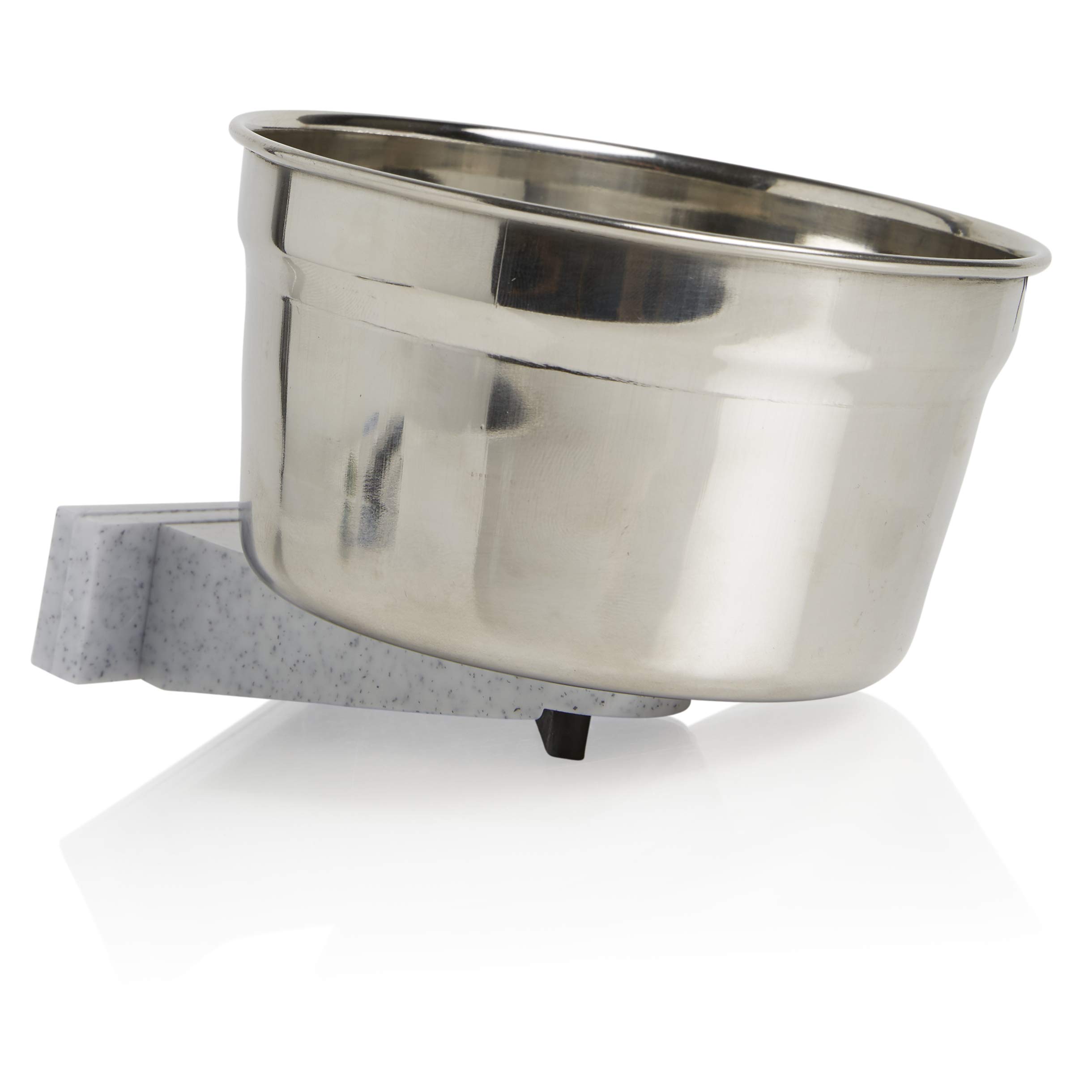 Stainless Steel Hanging Dog Water Bowl - Non-Spill Pet Crate Bowl for Kennels & Cages - Durable 20oz (2-Pack) - Perfect for Travel, Crates & Indoor/Outdoor Use
