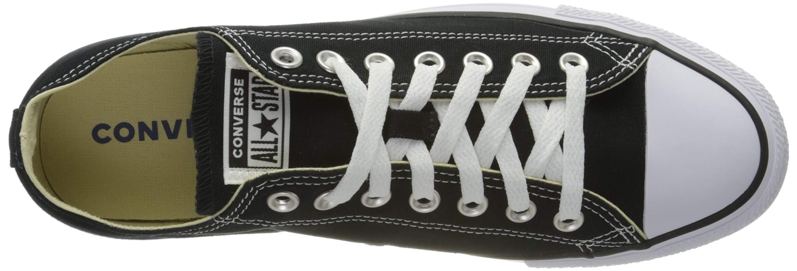 Converse Women's Chuck Taylor All Star Low Top Sneakers - Black & White (US Size 4-4.5) | Classic Casual Shoes for Everyday Wear, Street Style & Fashion Outfits