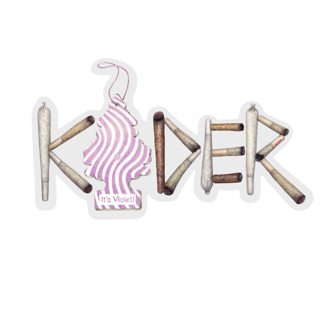VIOLET Kader Trash Doll Skateboard Deck 8 Inch Purple - Perfect for Street Skating and Collector's Display