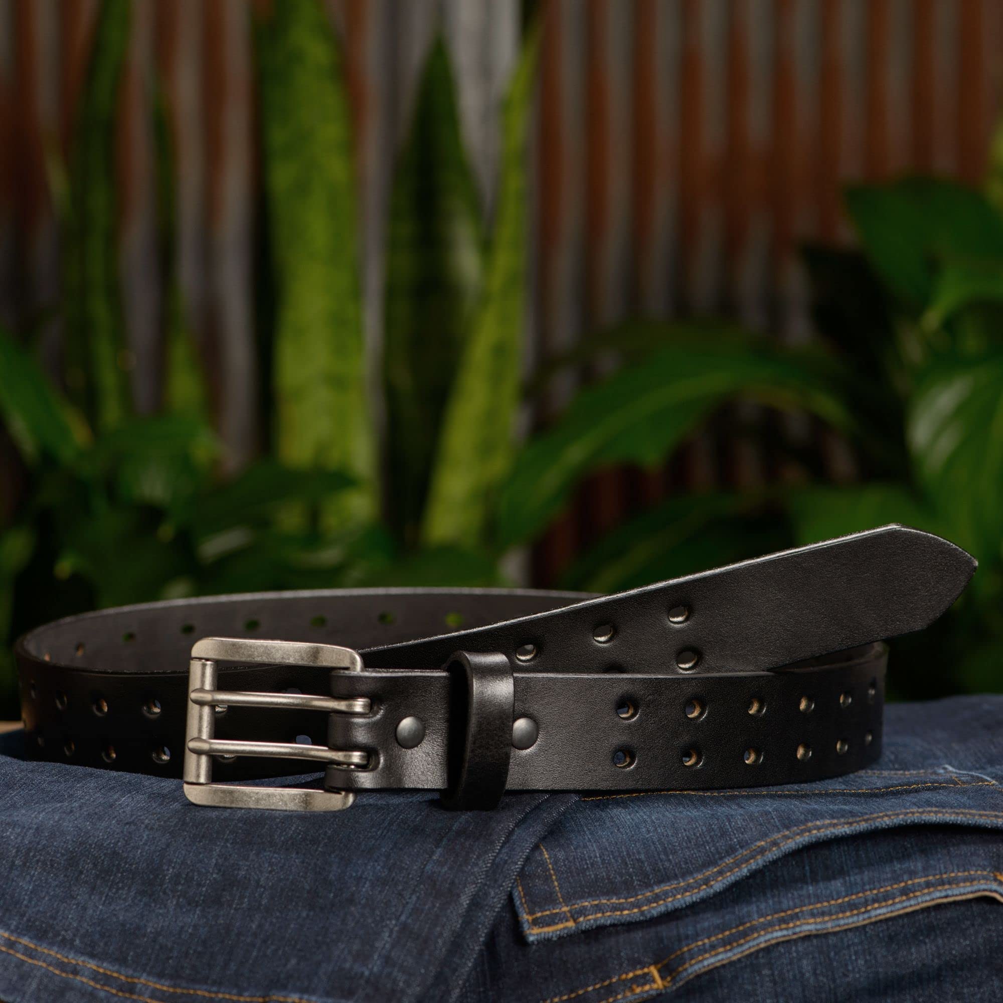 Premium Bullhide Leather Belt for Men - 1.50