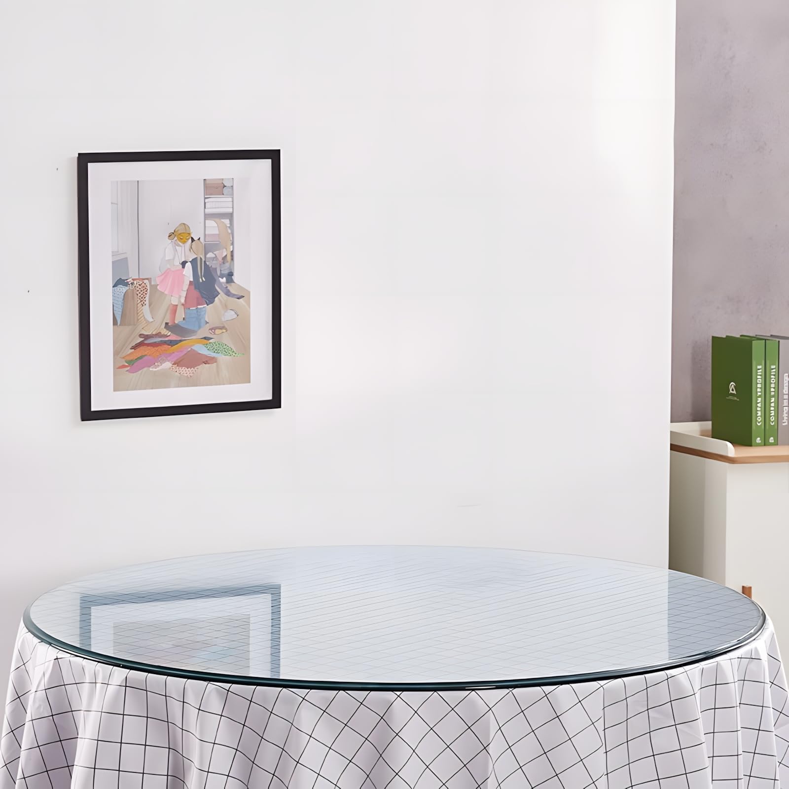 42 Inch Round Tempered Glass Table Top - 1/4