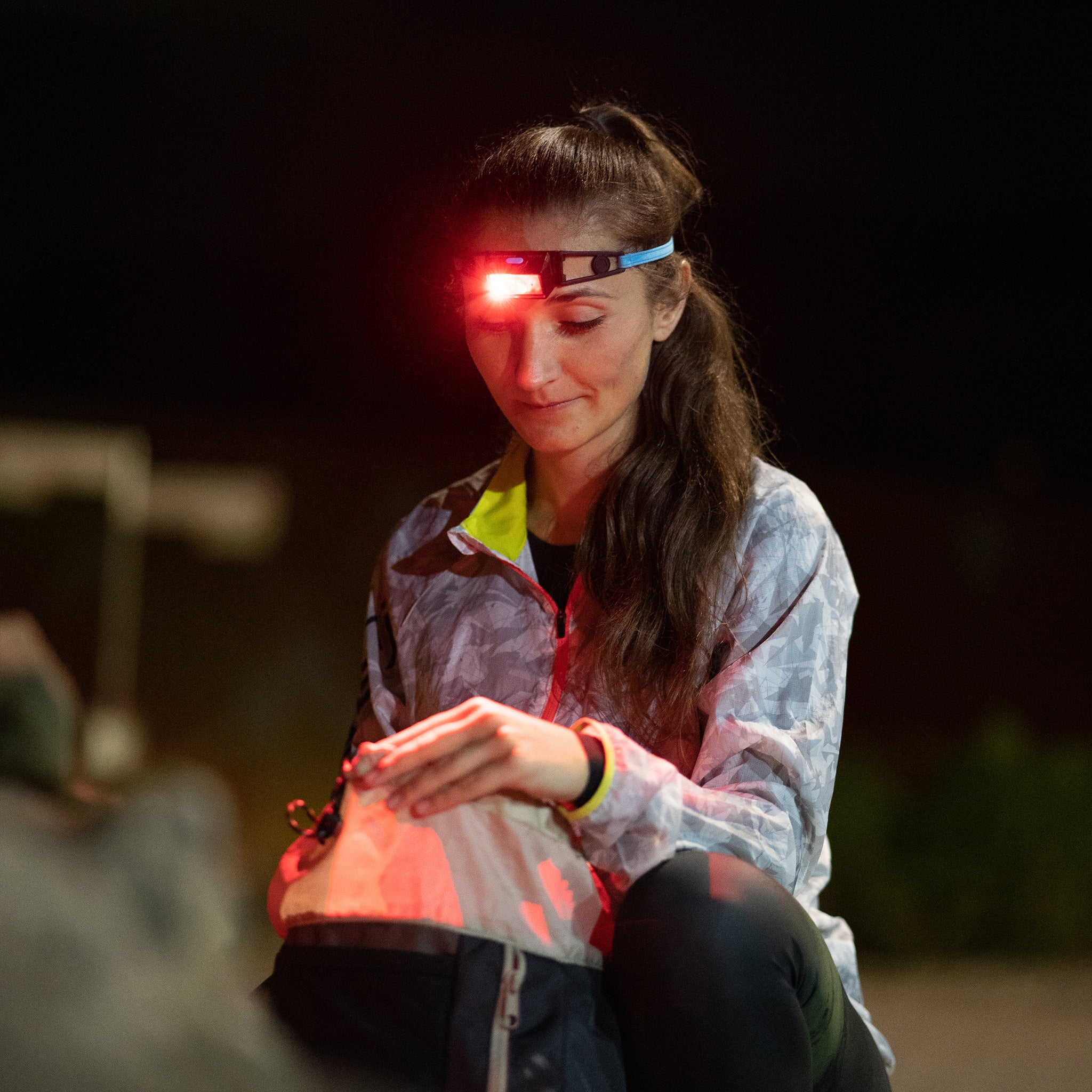 NEO1R Rechargeable LED Running Headlamp - Bright 300 Lumens Waterproof Headlight for Night Jogging, Hiking, Camping & Outdoor Adventures