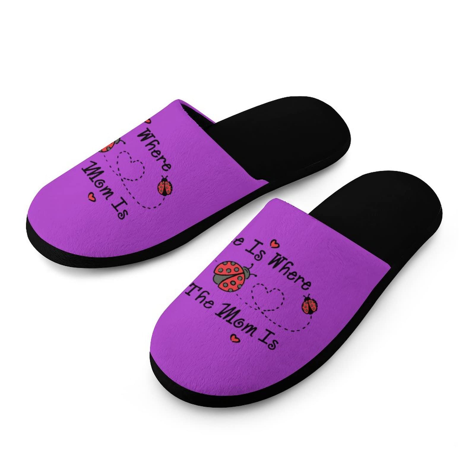 Men's Soft Flannel House Slippers with Non-Slip Sole - Cozy Indoor Shoes for Home, Lounge & Relaxation | Perfect Gift for Dad & Husband