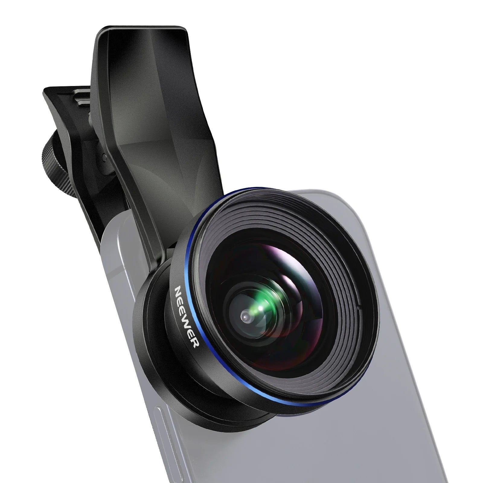 NEEWER LS 42 PRO 18mm 100° Wide Angle Lens with Clip & 67mm Filter Adapter - Perfect for Smartphone Photography, Vlogging, and Travel Shots