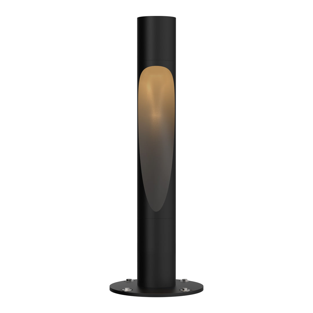 Flindt Garden Bollard Light - Solar Powered Outdoor LED Landscape Lighting for Pathways, Driveways, and Yards | Weatherproof & Energy Efficient Decorative Lighting for Home and Garden