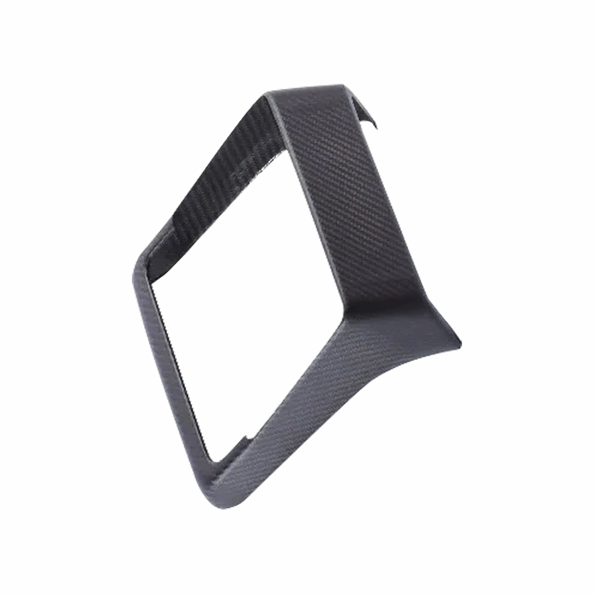 Premium Real Carbon Fiber Rear Screen Frame Trim for 2024+ Tesla Model 3 Highland & 2025+ Model Y Juniper – Glossy/Matte Finish | High-Quality Interior Upgrade for Enhanced Luxury & Style | Perfect for Car Enthusiasts & Tesla Owners