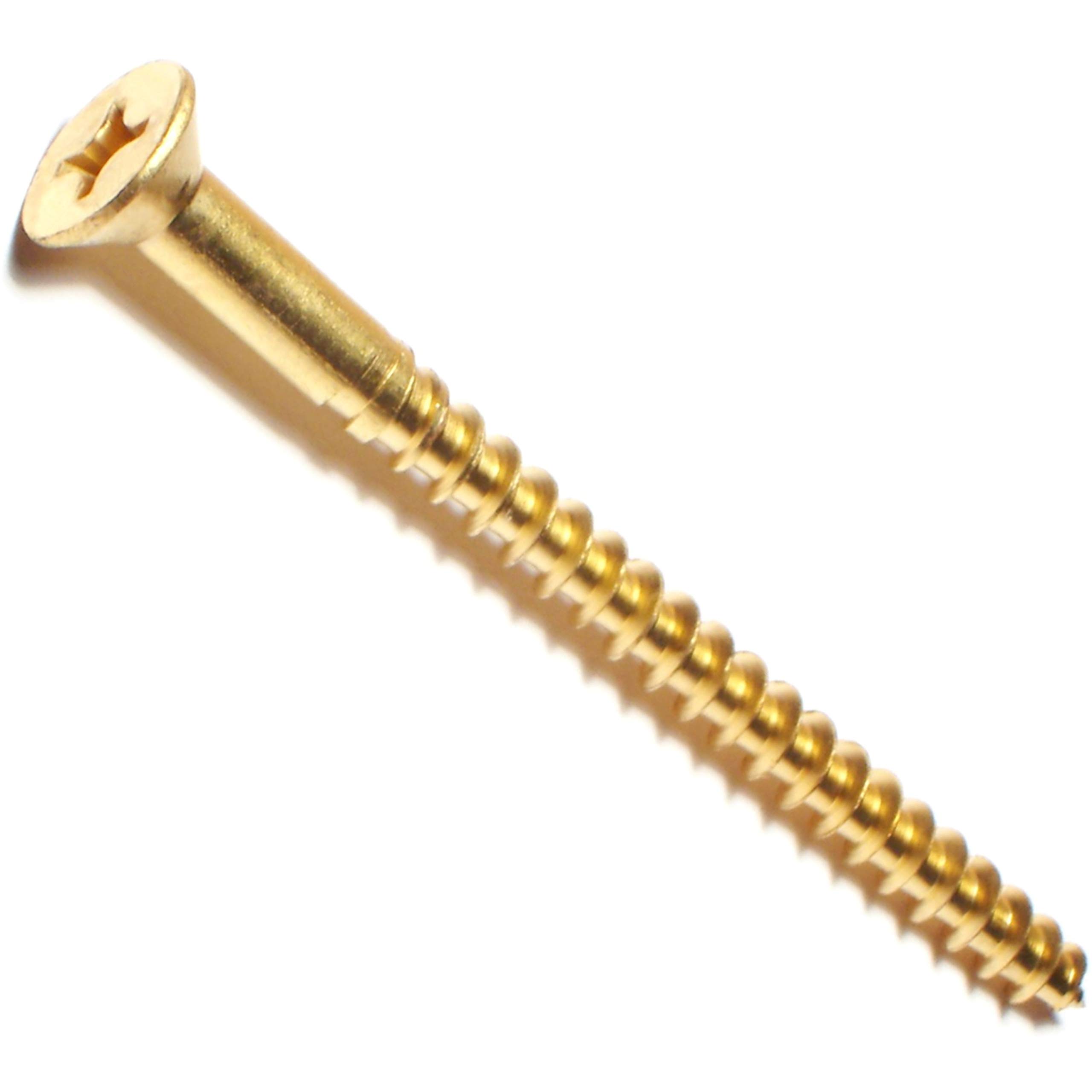 Phillips Flat Wood Screws 12 x 3-Inch (8-Piece) - Premium Construction Screws for Furniture, Cabinets & DIY Projects - Rust-Resistant Fasteners for Home Improvement & Woodworking