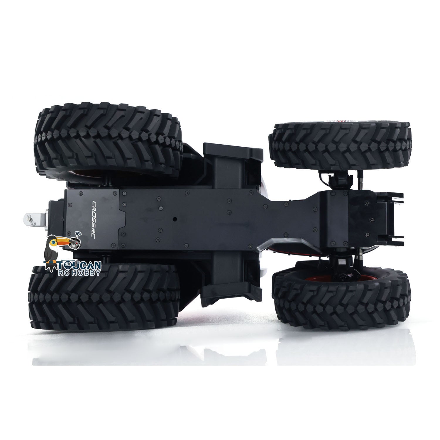 CrossRC 1/8 Scale RC Tractor TL4 Iron Bull - 2 Speed Remote Control Model Car with LED Lights | Heavy Duty Off-Road Crawler for Farm Simulation & Agricultural Vehicle Enthusiasts | Perfect for Hobbyists, Collectors and Outdoor RC Racing