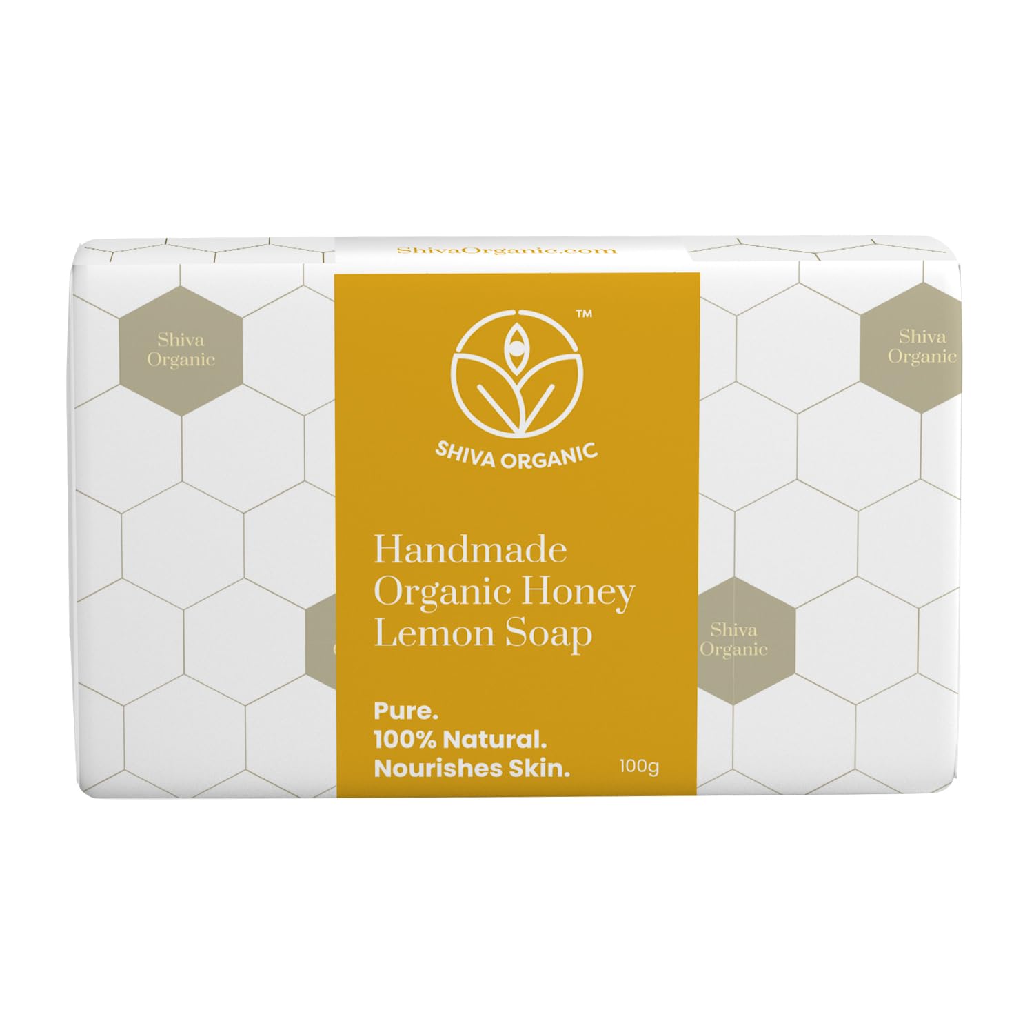 Organic Handmade Honey Lemon Soap Bar - 2 Pack - Natural Moisturizing & Exfoliating for Dry Skin - Perfect for Daily Face & Body Wash, Spa Day, or Gift Set