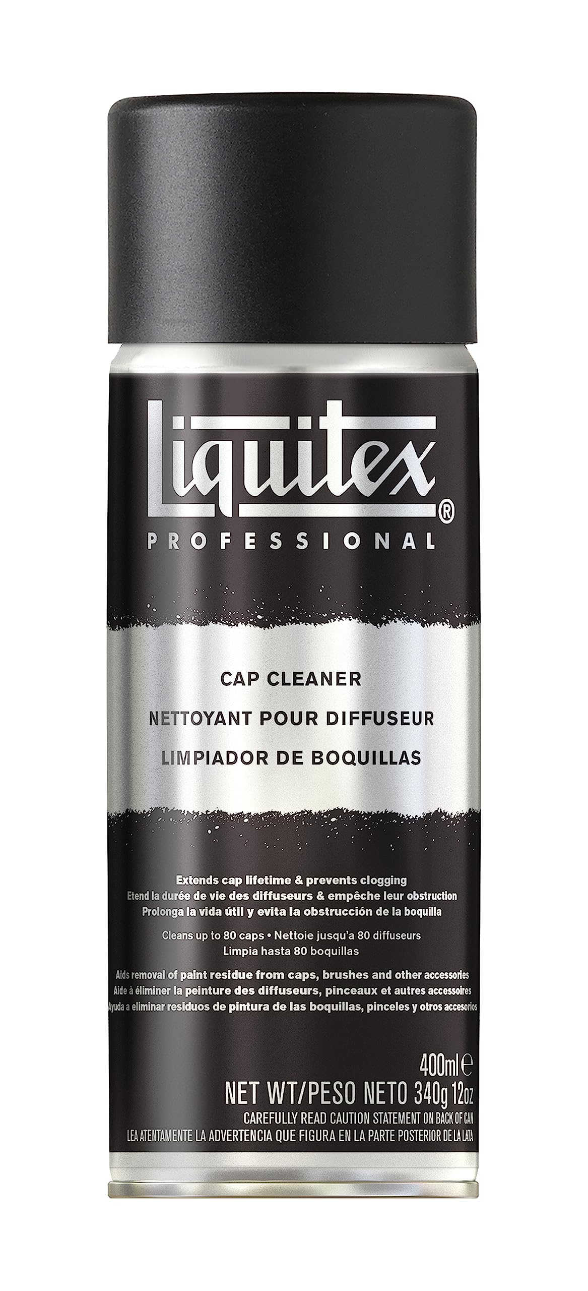 Liquitex Cap Cleaner Spray – Fast-Drying, Non-Toxic Acrylic Paint Brush Cleaner for Artists – Perfect for Studio, Classroom & Home Art Projects