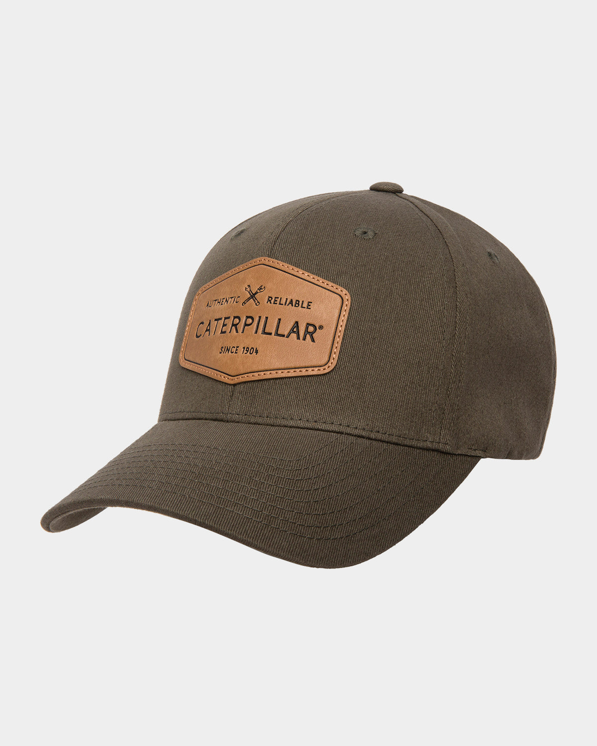 Authentic Caterpillar Fitted Cap - Heavy Duty Work Hat for Construction & Outdoor Activities - Perfect for Job Sites, Hiking and Casual Wear