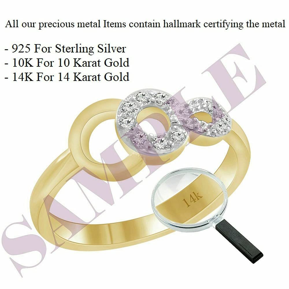0.14 CTW 14K/10K Gold & 925 Sterling Silver Monkey Pendant Necklace - Elegant Mother's Love Jewelry Gift for Women - Perfect for Mother's Day, Christmas, Birthday & Anniversary Celebrations