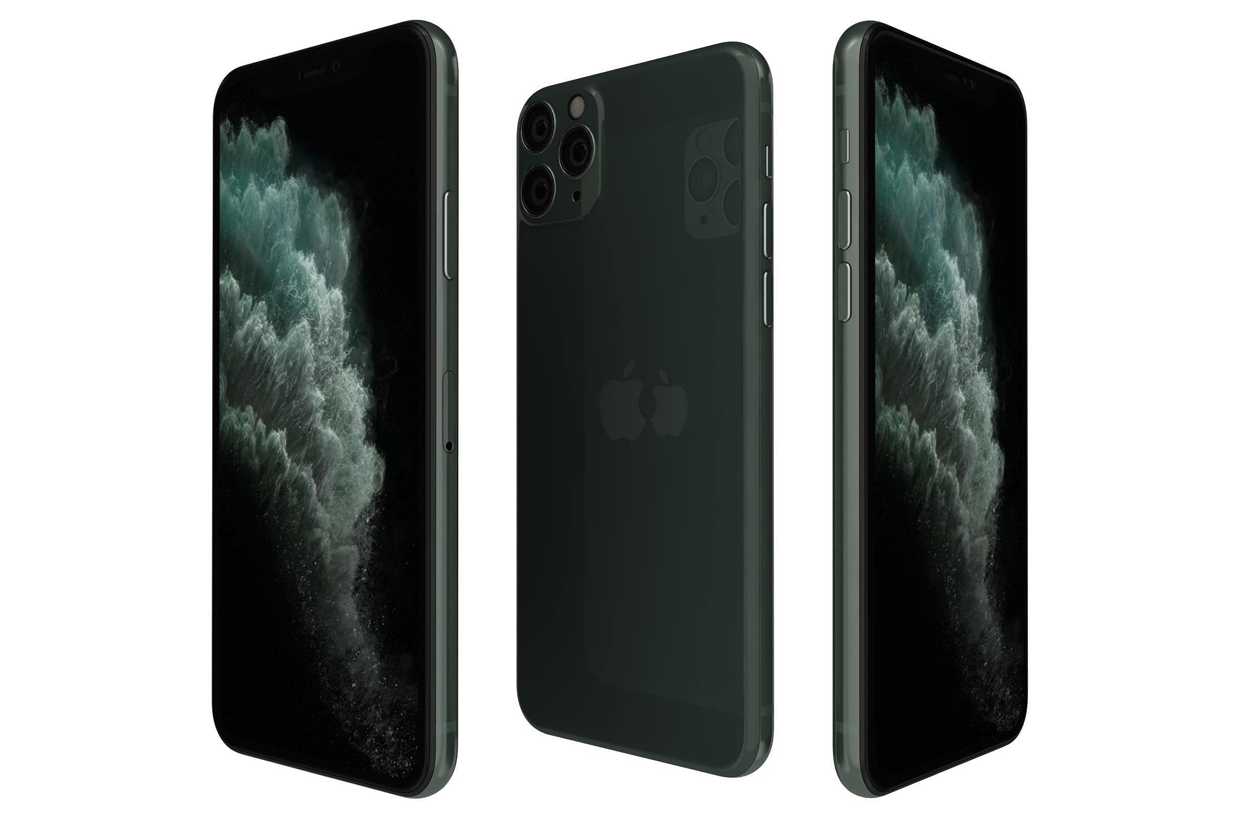 Apple iPhone 11 Pro Max 512GB Unlocked Smartphone - Midnight Green (Renewed Premium) - US Version for T-Mobile & GSM Networks | Perfect for Business Professionals, Travelers & High-Performance Mobile Users