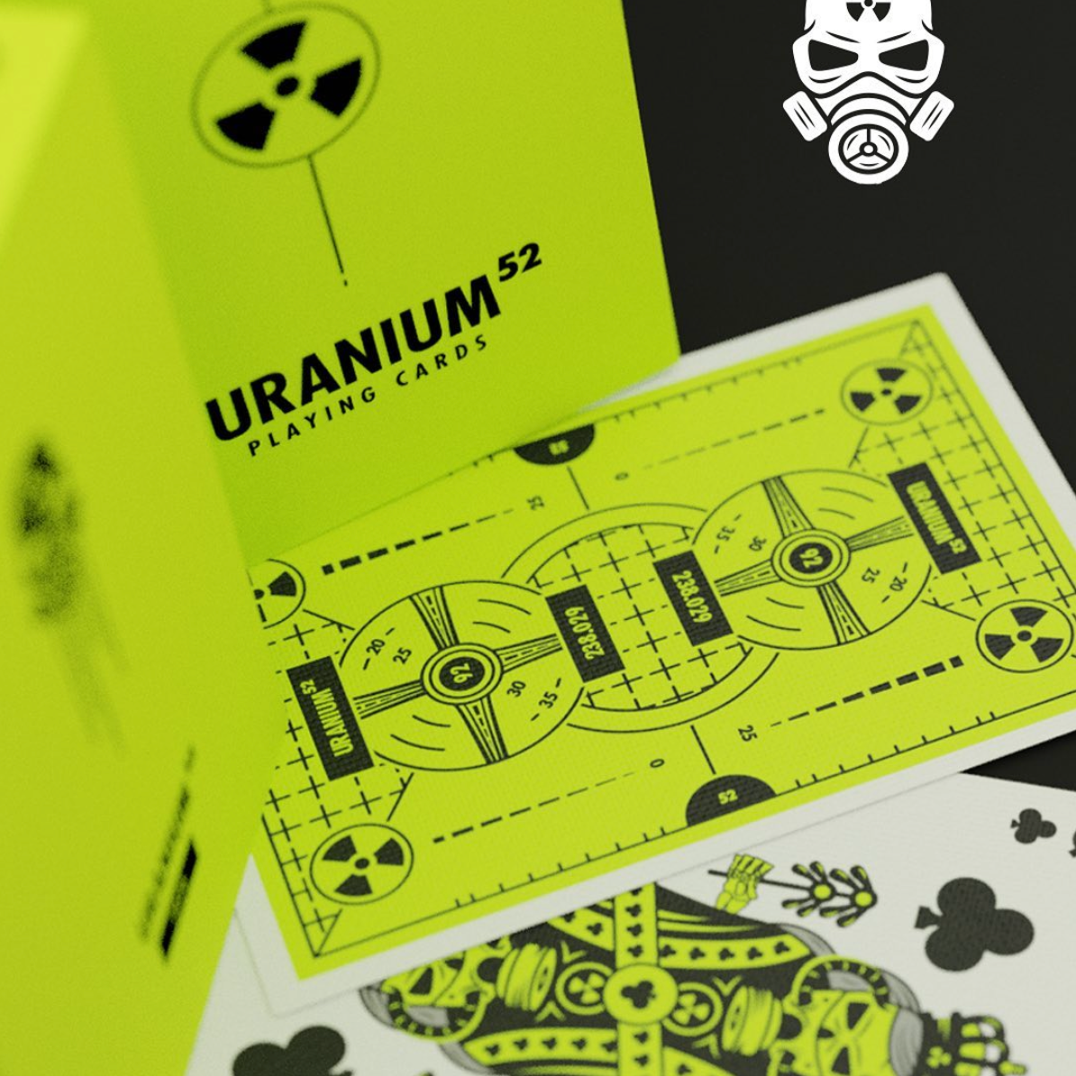 Uranium 52 Limited Edition Playing Cards - Premium Collectible Deck for Poker, Magic Tricks & Card Games