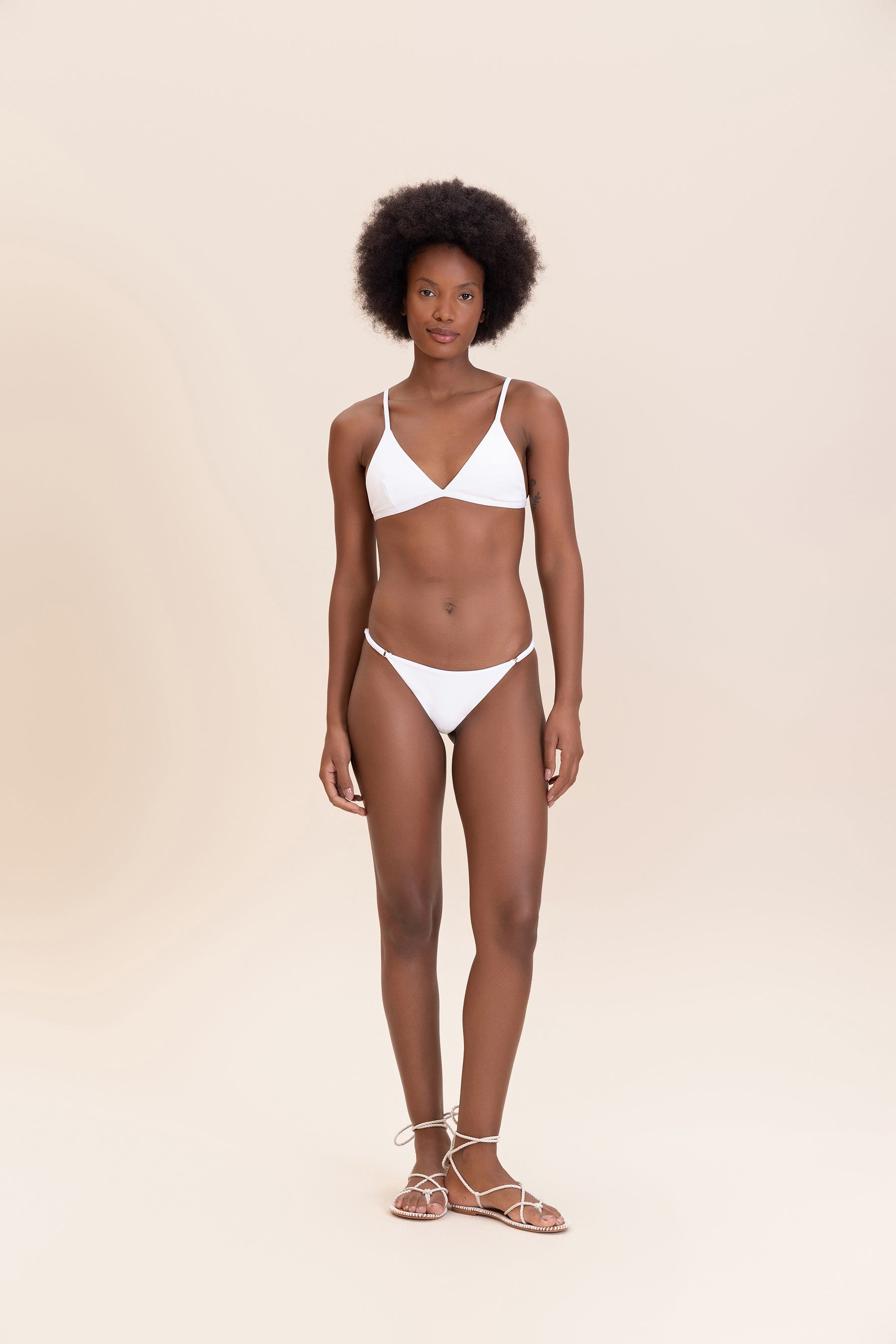 Essential Neo Triangle Top - Women's Sexy Strappy Bralette for Yoga, Lounge & Everyday Wear | Comfortable Wireless Bra for Summer & Layering