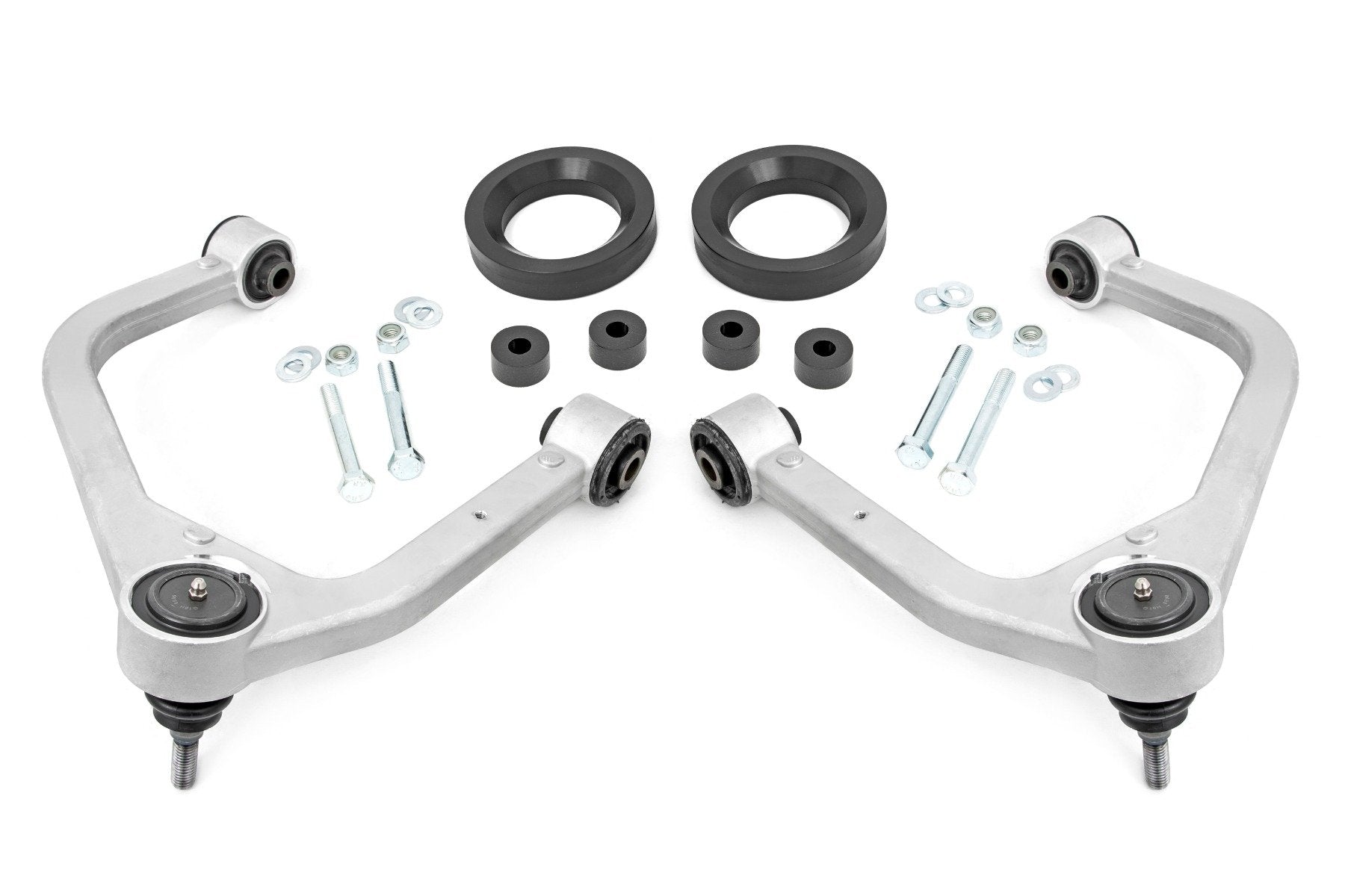 1.75 Inch Lift Leveling Kit for GMC Sierra 1500 (2019-2025 & Classic) - Forged Aluminum Upper Control Arms (UCA) - AT4 Compatible - Part #1325 - Perfect for Off-Roading & Truck Customization
