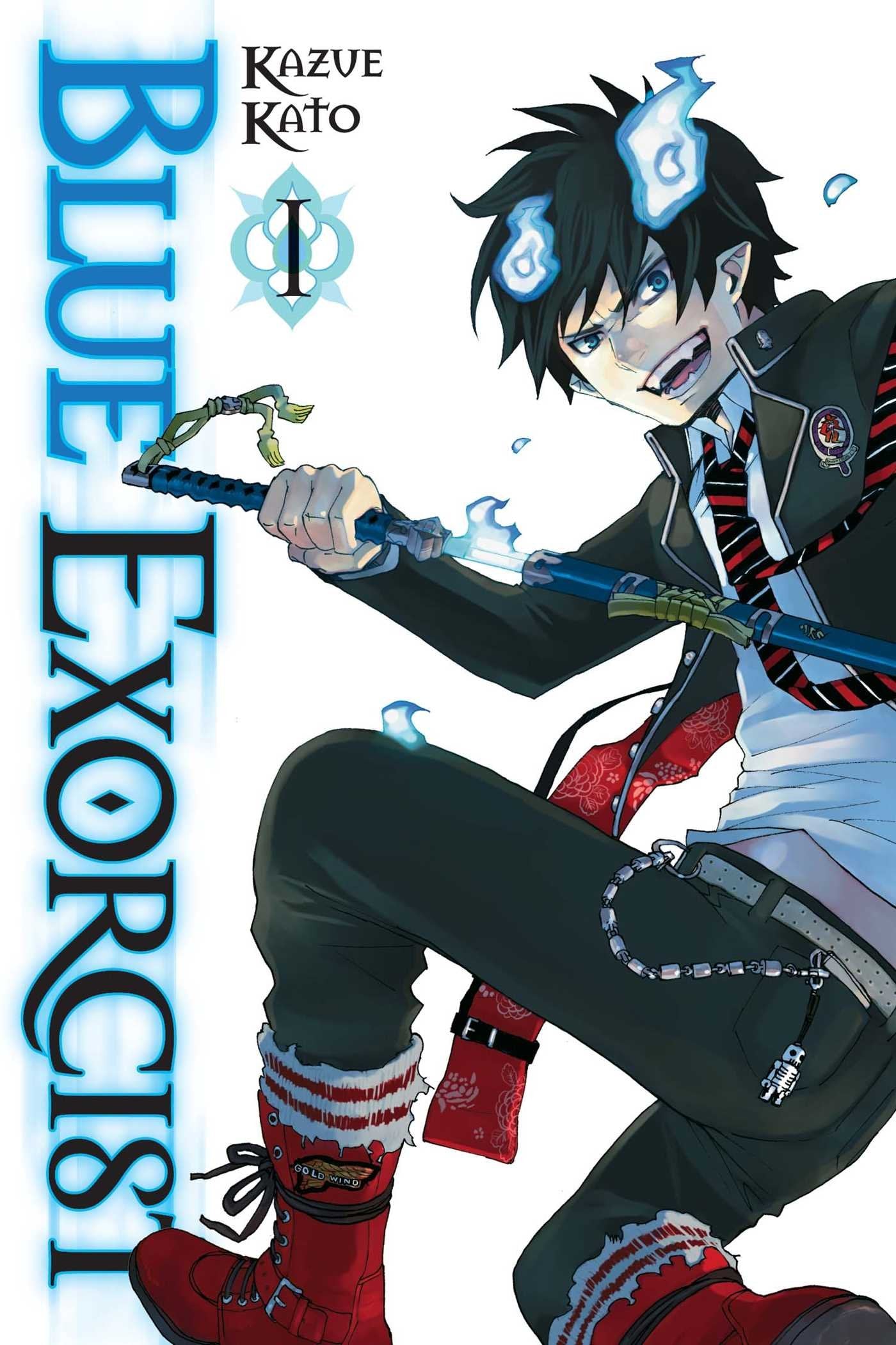 Blue Exorcist Vol. 1 Manga Book - Action-Packed Supernatural Shonen Series | Perfect for Anime Fans & Comic Collectors | Great Gift for Teens & Young Adults