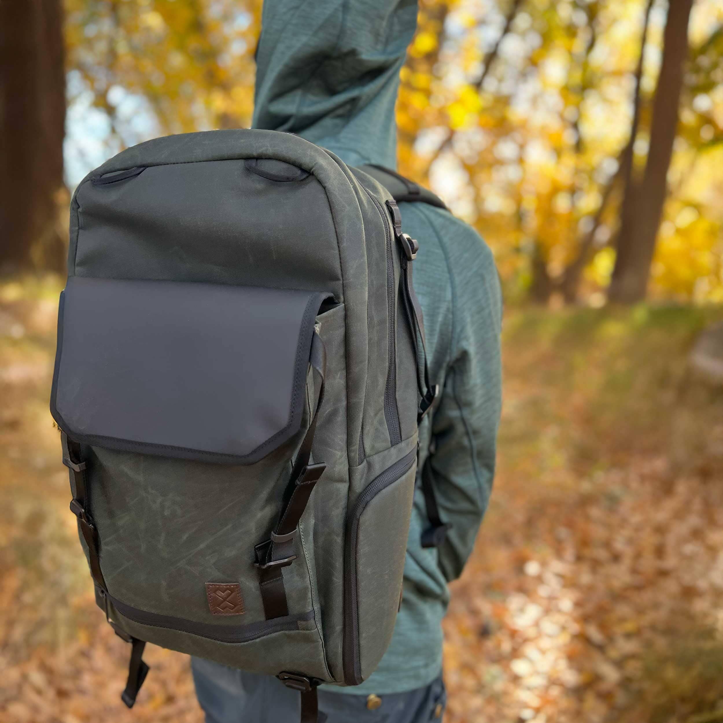 5-in-1 Tactical Hiking Backpack - Waterproof Travel Diaper Bag with Cooler Compartment | Lightweight Durable Design with Convertible Handles & Changing Pad | Perfect for Outdoor Adventures, Camping, Hiking and Family Travel