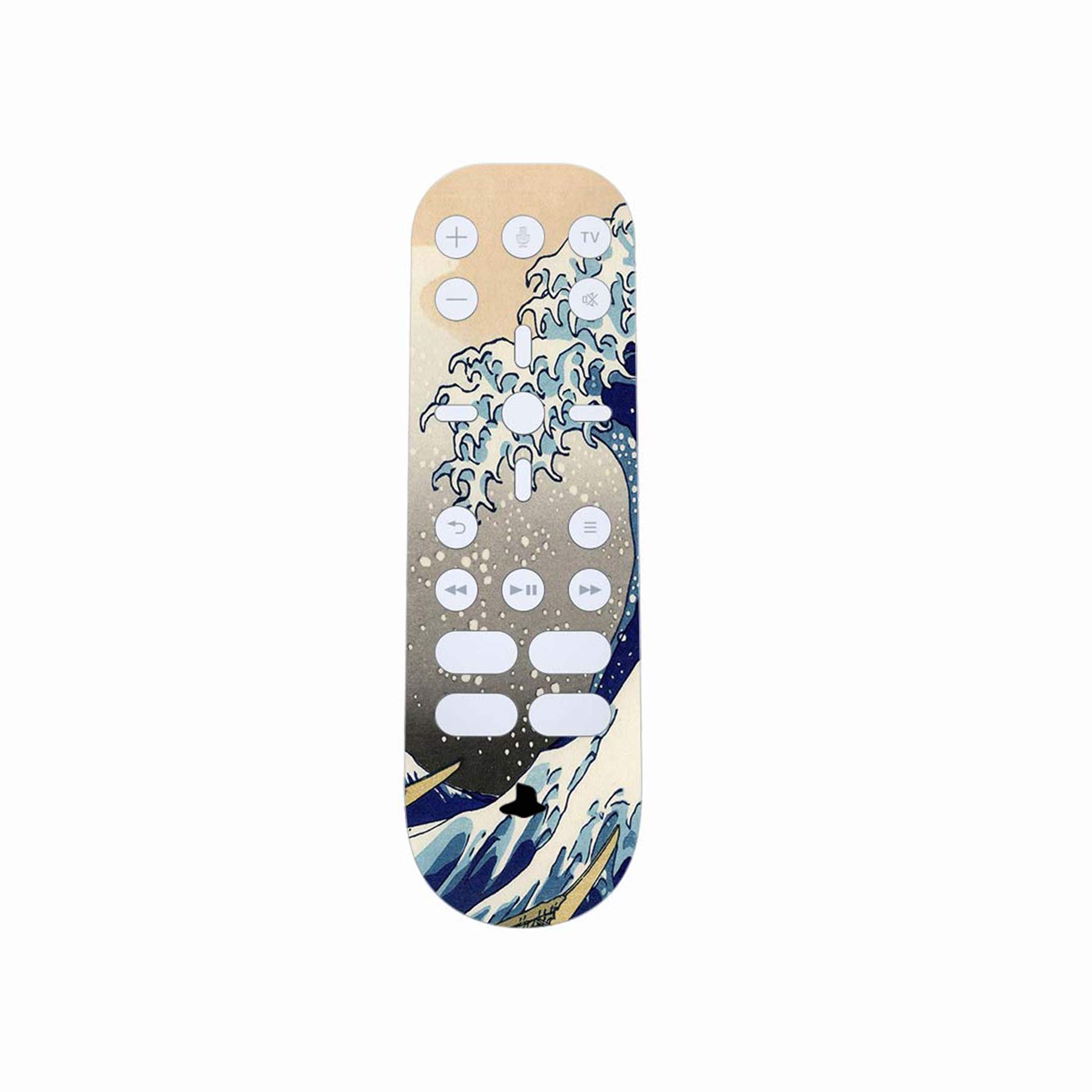 PlayVital The Great Wave Full Skin Decal Set for PS5 Console Disc Edition - Protective Vinyl Stickers for PS5 Controller, Charging Station, Headset & Media Remote - Japanese Wave Art Design for Gaming Setup & Home Decor