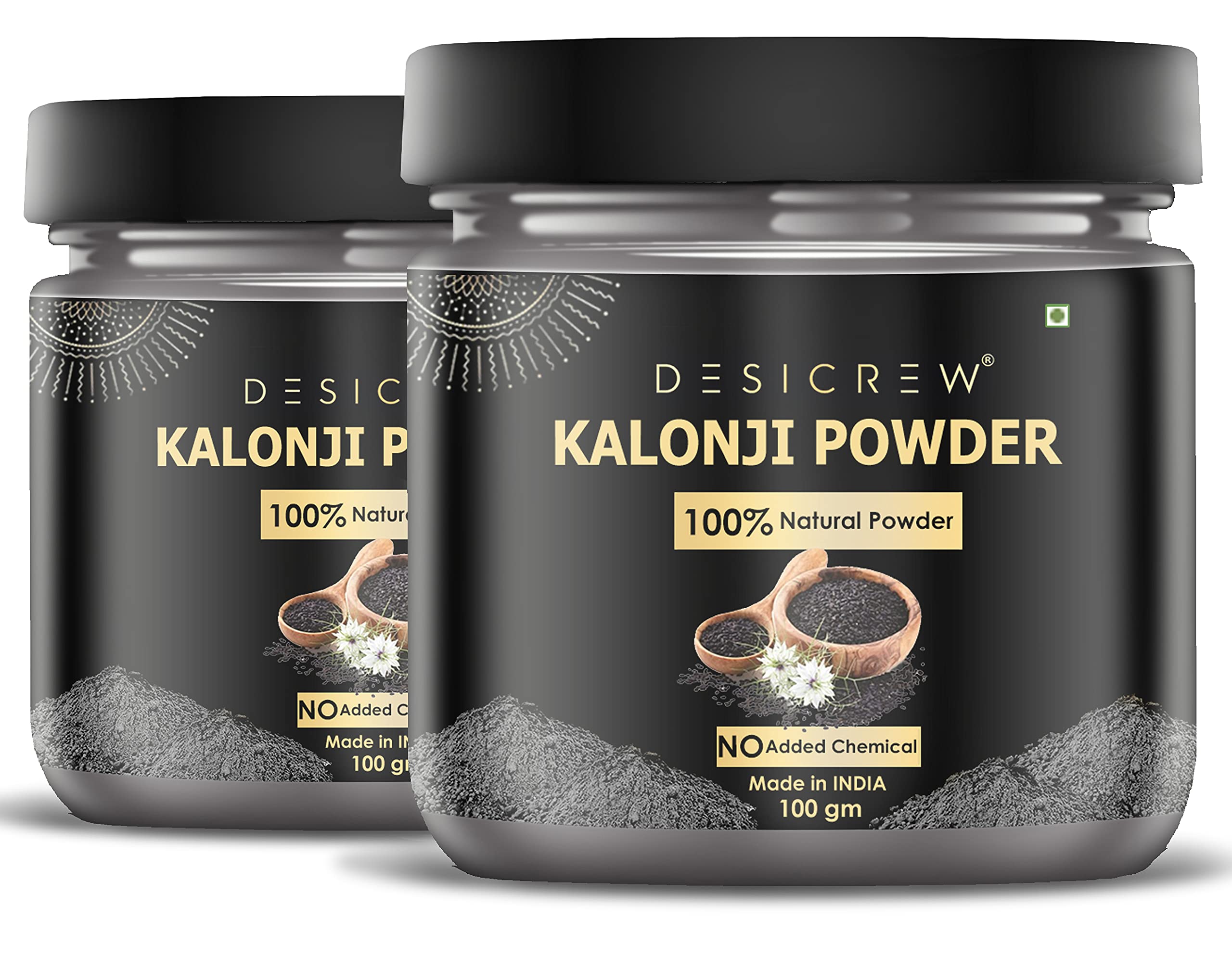 Pure & Natural Kalonji (Black Cumin) Powder for Skin Care - Anti-Aging, Blackhead Removal, Acne Treatment & Deep Cleansing Face Pack (200g) | Organic Skin Toner for Glowing Complexion | Perfect for Daily Skincare Routine & Spa Treatments