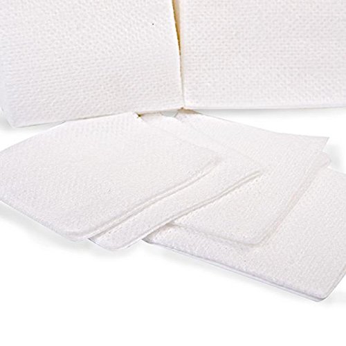Healthlife Premium 4-Ply Nail Wipes - 100% Lint Free & Super Absorbent (200 Count Pack) - Perfect for Nail Salons, Manicures & At-Home Nail Care