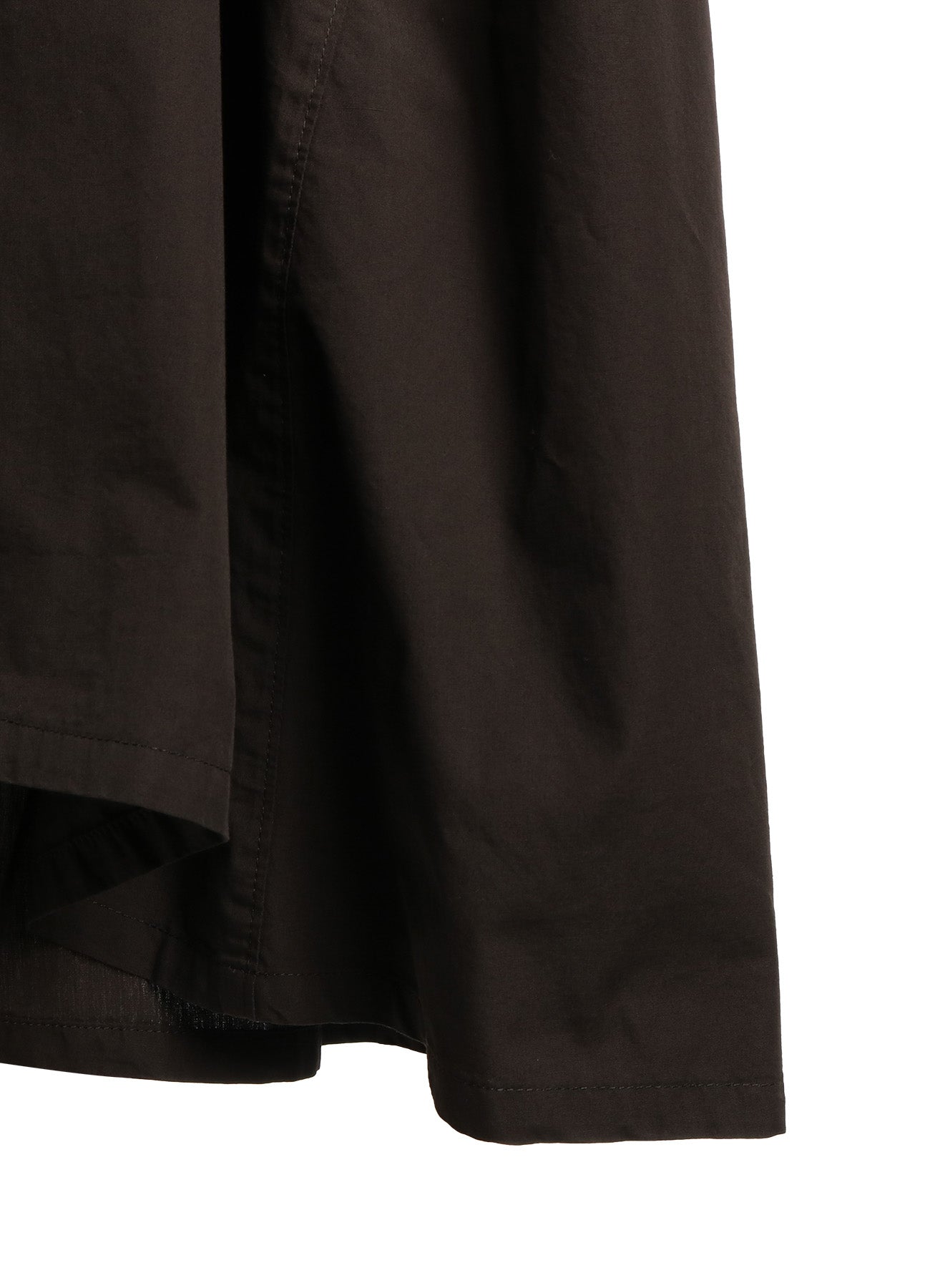 Stylish Cotton Broad Garment Dyed Right Tucked Asymmetric Skirt - Women's Fashion Skirt for Casual Wear, Office Outfits & Special Occasions