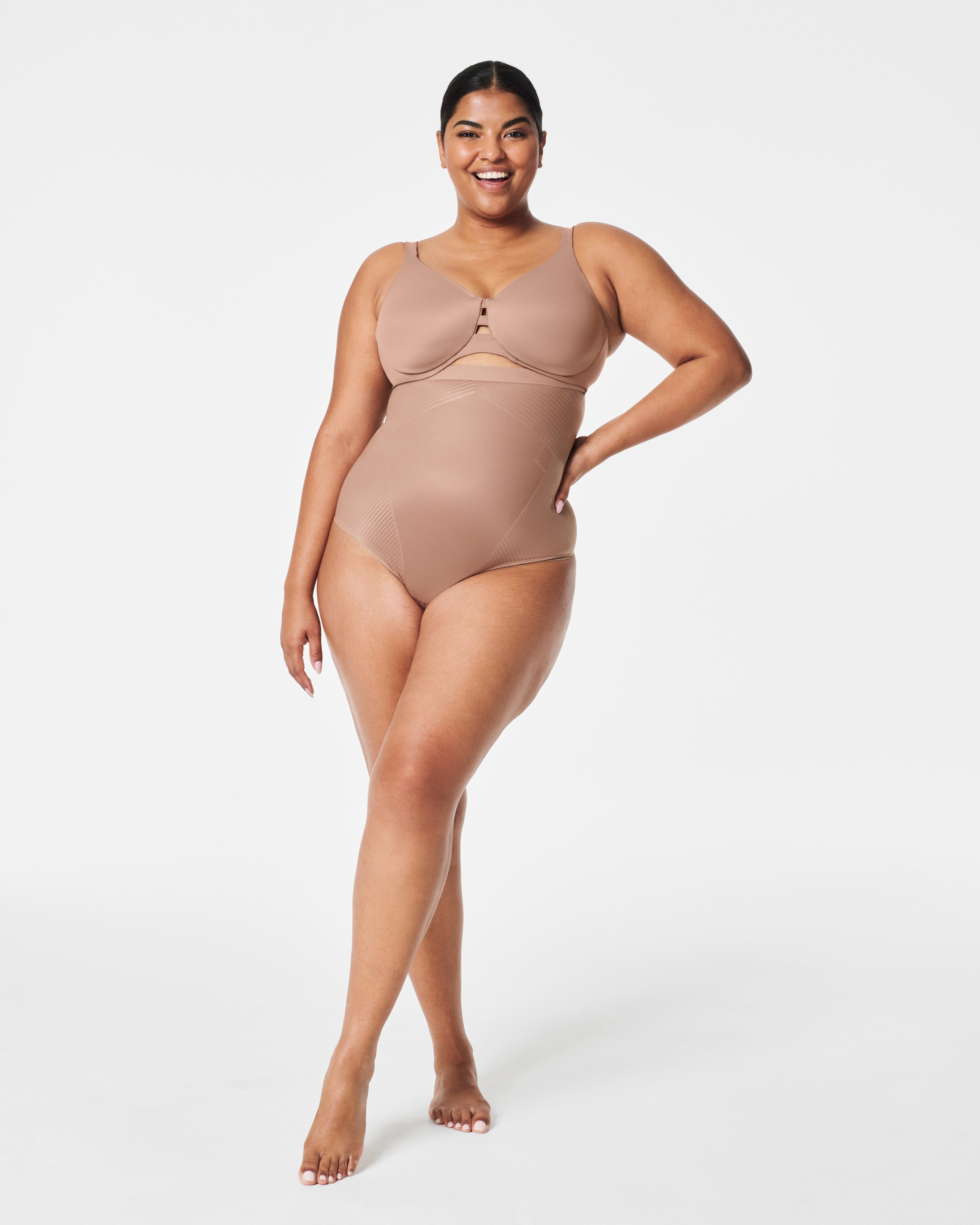 SPANX Shapewear Invisible High Waisted Thong for Women - Seamless Slimming Underwear for Everyday Comfort & Confidence | Perfect for Work, Date Night & Special Occasions