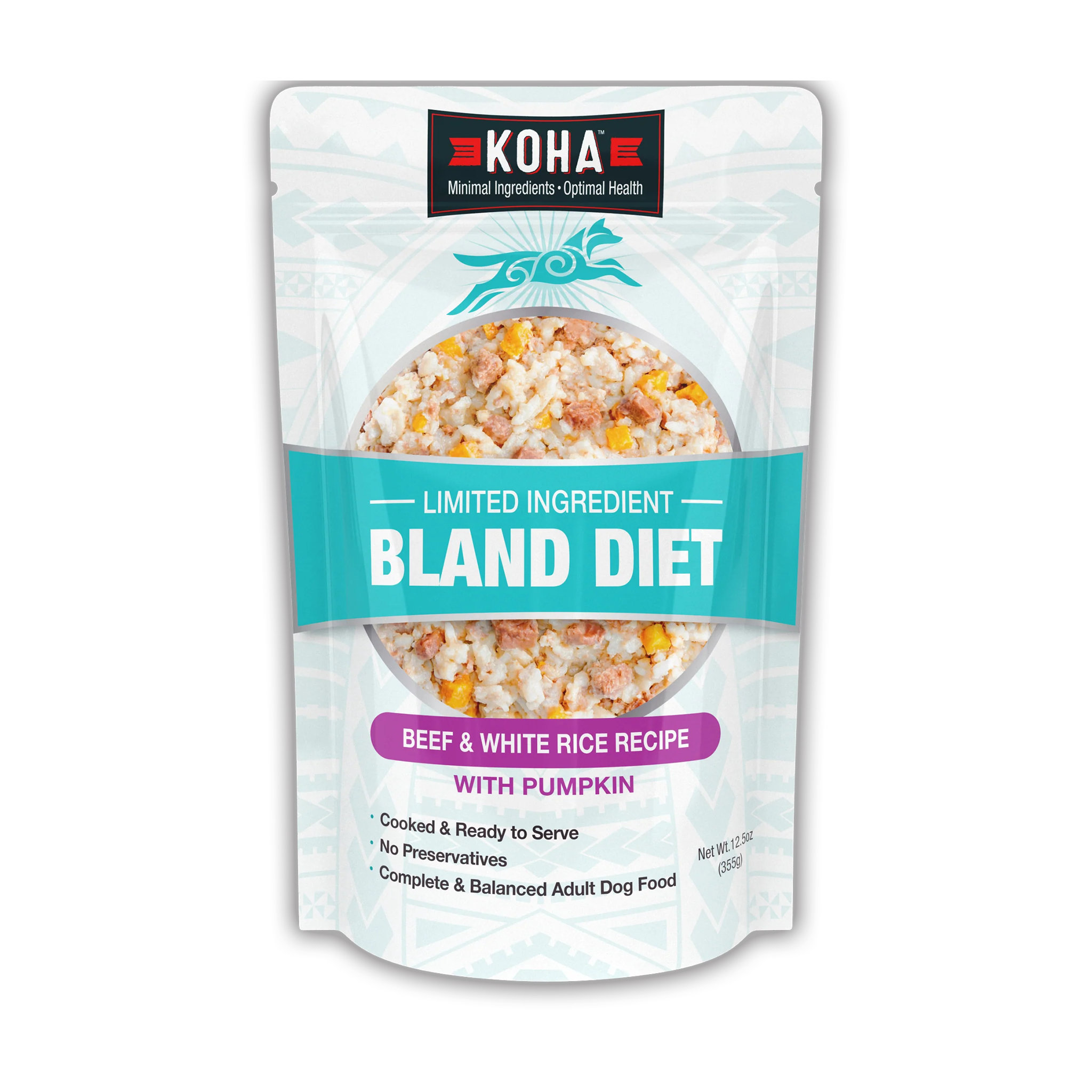 Premium Koha Beef Bland Diet for Dogs - Gentle Digestion & Sensitive Stomach Relief - Perfect for Post-Surgery, Recovery & Dietary Transitions