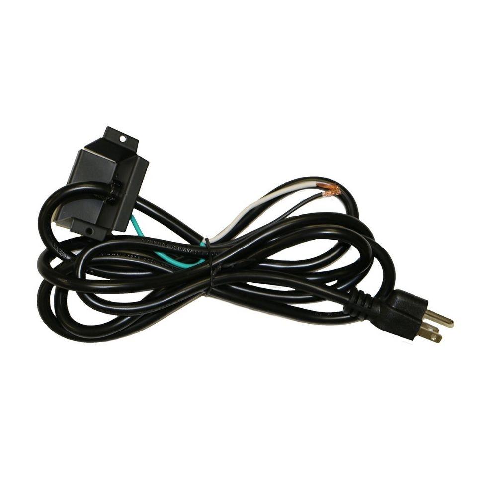 Dimplex Plug Kit for Ignite XL Bold (XLFXDPLUG) - Replacement Power Cord for Fireplace - Perfect for Home Heating & Cozy Winter Nights