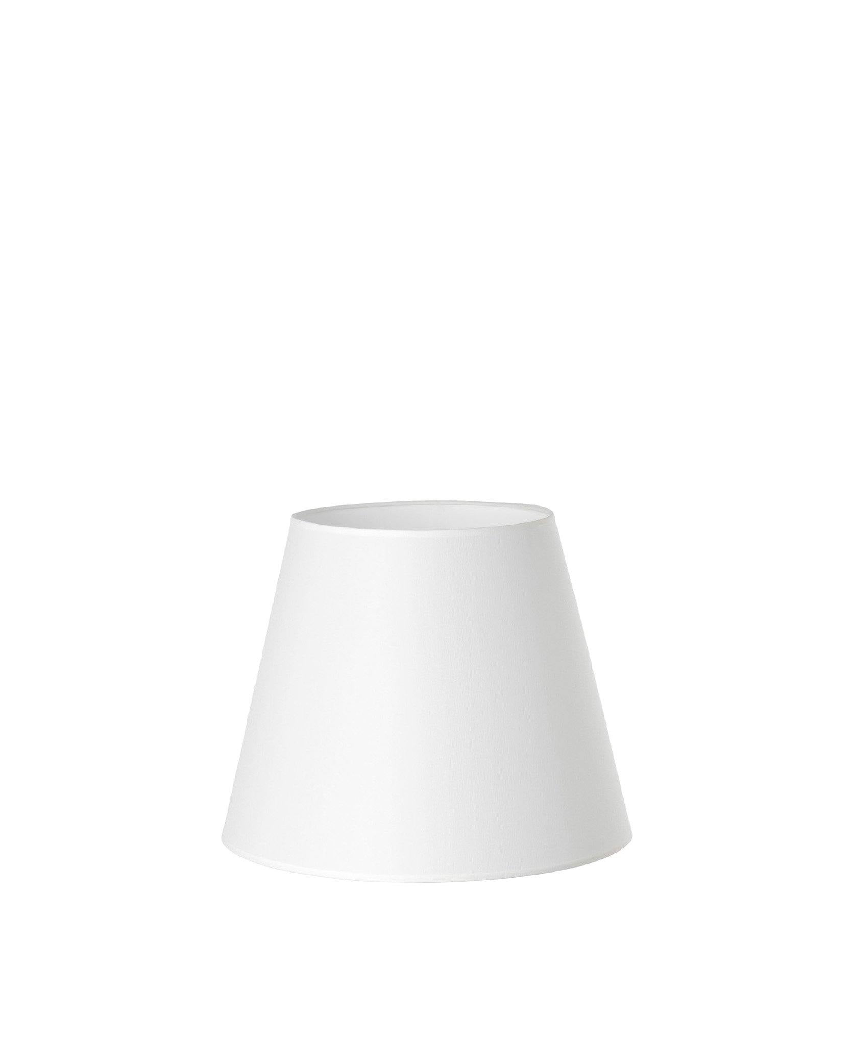 6.8.7 Tapered Lamp Shade C1 Natural - Vintage Style Linen Fabric Lamp Shade for Table & Floor Lamps - Perfect for Living Room, Bedroom & Office Decor