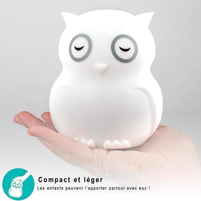 Portable USB Rechargeable Silicone Night Light - Soft Glow for Kids, Nursery, Bedroom, Travel & Camping