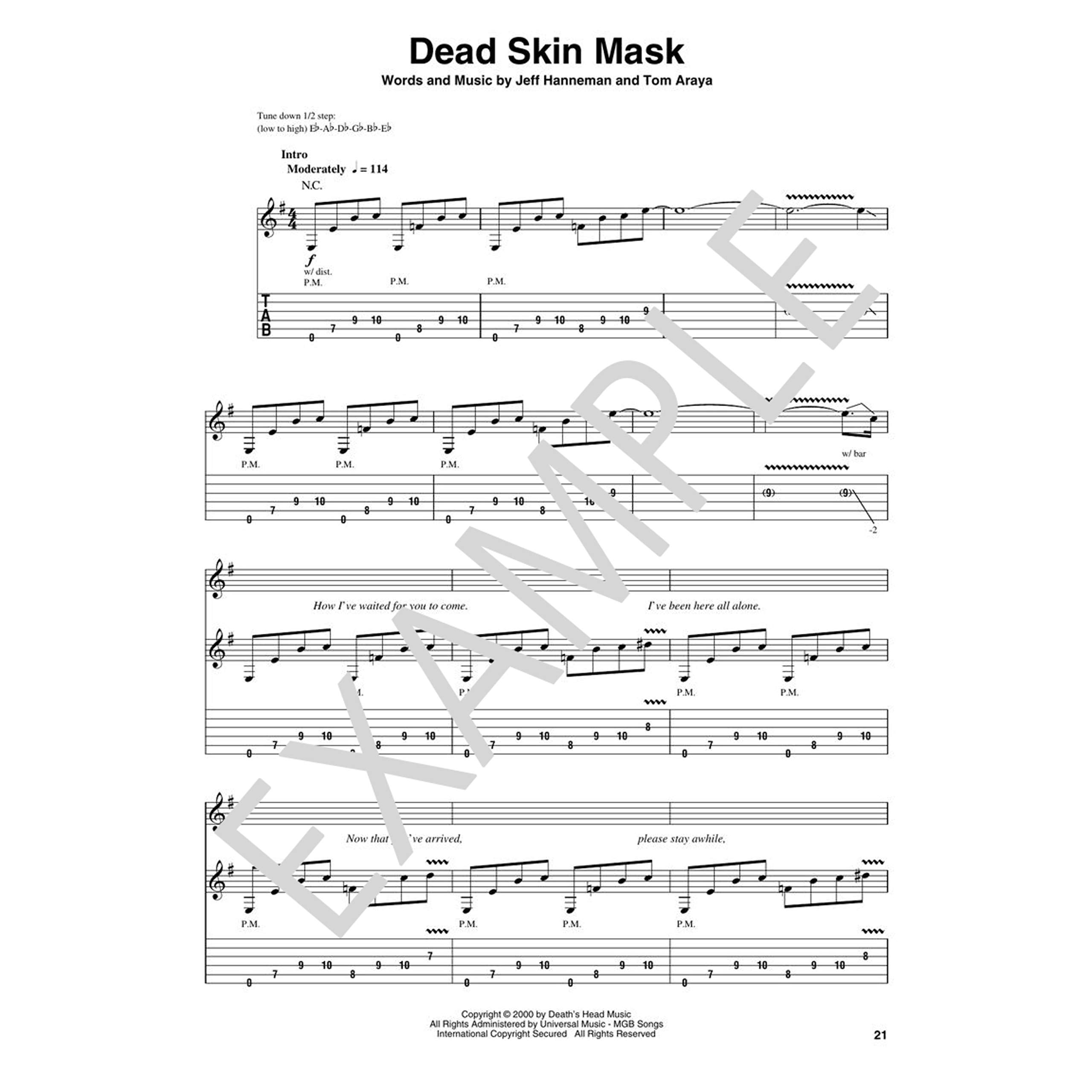 Slayer: Guitar Play-Along Volume 156 - Rock & Metal Guitar Tabs Book with Online Audio Tracks | Perfect for Guitar Practice, Band Rehearsals & Metal Music Lovers