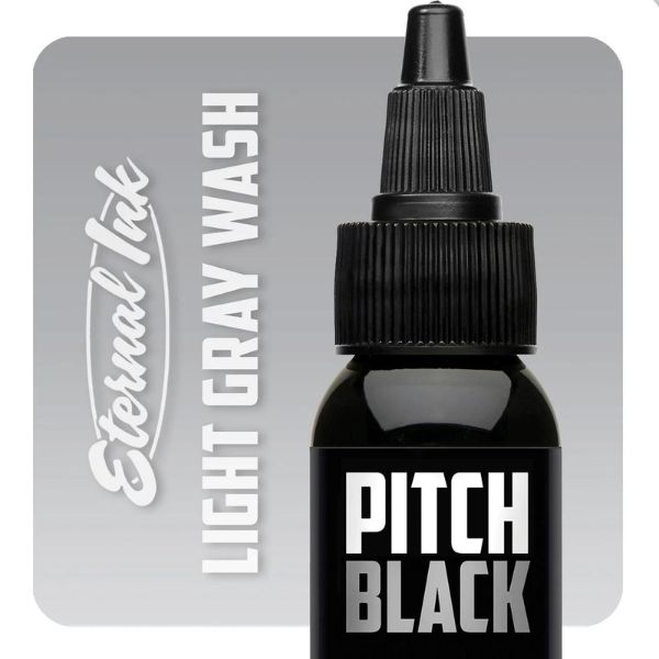 Eternal Pitch Black Gray Wash Set - Premium Hair Dye Kit for Dark Gray & Black Hair - Perfect for Salon & At-Home Hair Coloring