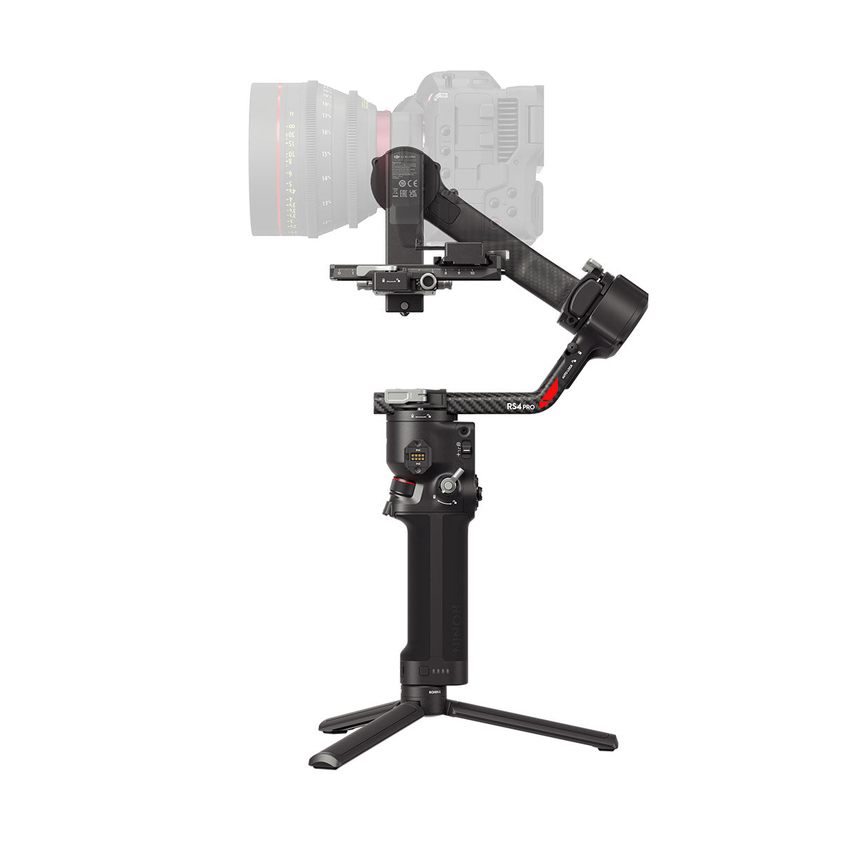 DJI RS 4 Pro 3-Axis Gimbal Stabilizer for Mirrorless Cameras - Professional Video Stabilization for Filmmaking, Vlogging & Content Creation
