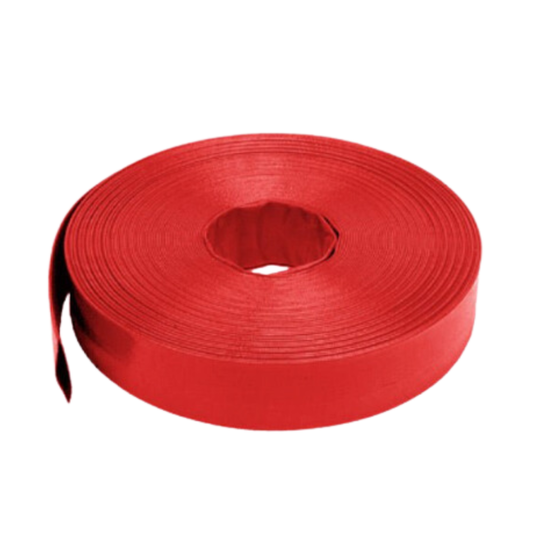 Lay Flat Hose - 10 Bar Pressure, 38mm Diameter - Sold by Meter or 100m Rolls - Ideal for Irrigation, Construction & Firefighting