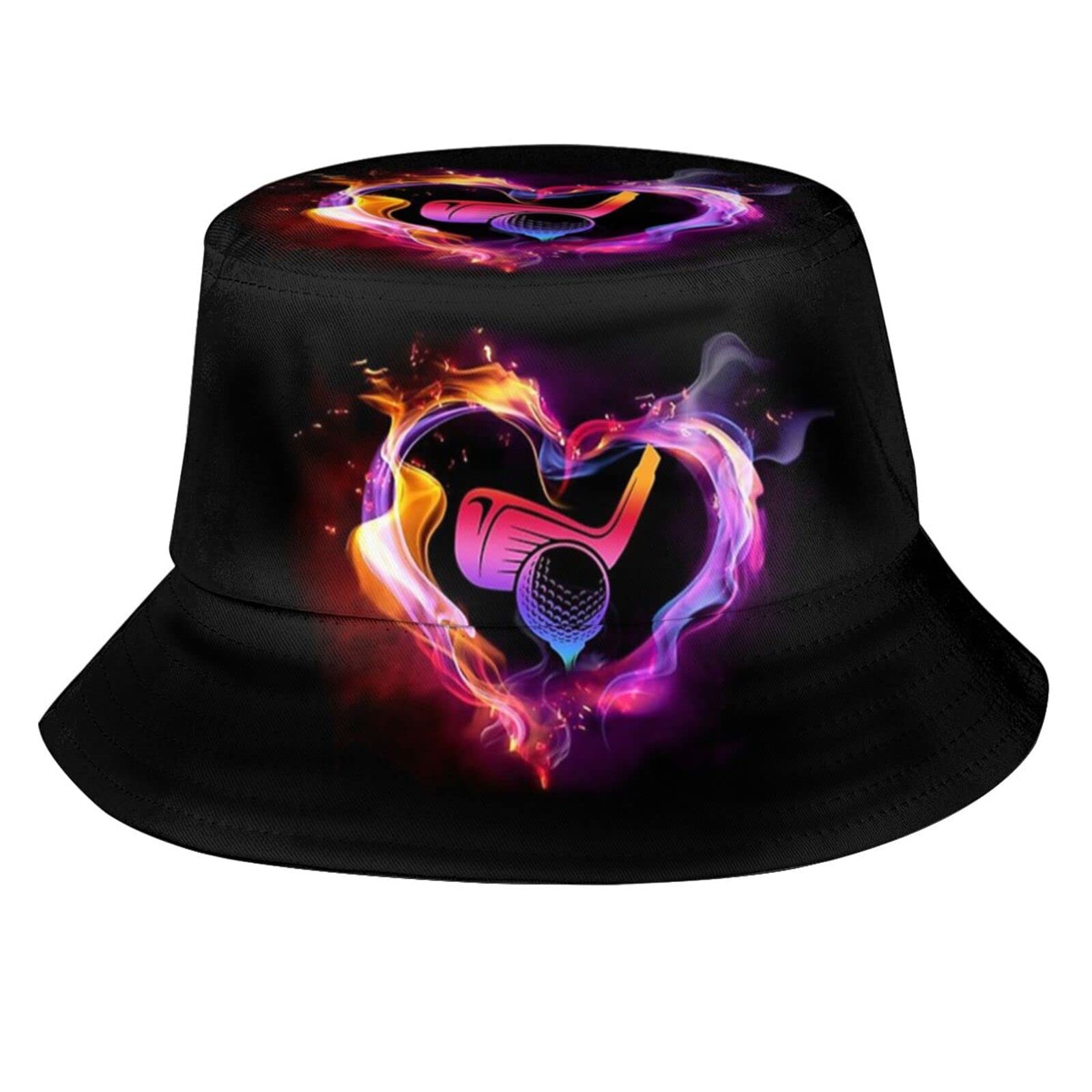 Stylish Golf Bucket Hat - Funny Pattern Sun Hat for Men & Women - Perfect for Golf, Beach, Summer Outdoor Activities & Sports